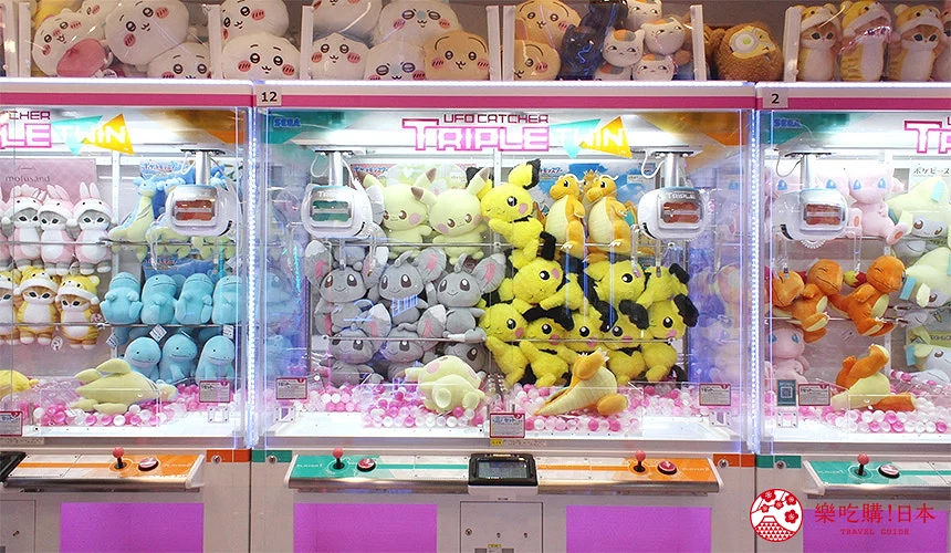 GiGO遊戲機周邊展示|Pokémon和Chiikawa人氣角色